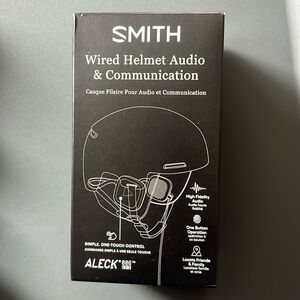 Smith helmet speakers and audio